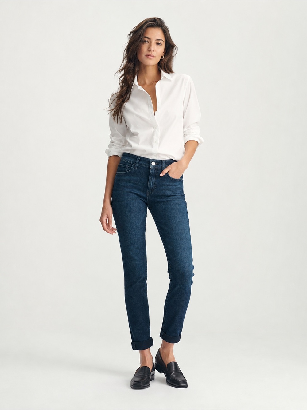 Mavi Kathleen Slim Boyfriend Jeans Dark Wash Mid Rise Size 29